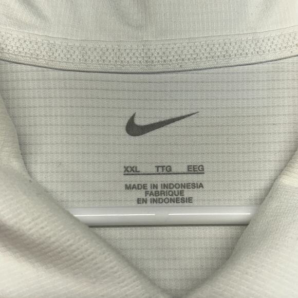 Ricky Proehl Power of Play Foundation Polo Shirt Men's 2XL Nike White Panthers - Picture 5 of 10